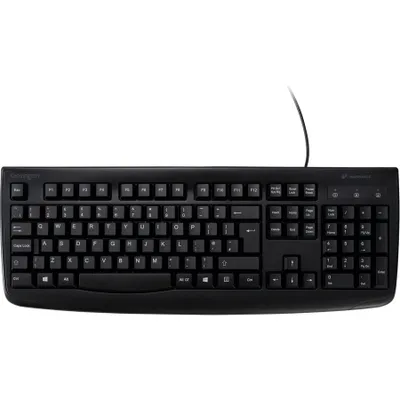 Produktbild von Kensington K64407ES, Volle Größe (100%), Kabelgebunden, USB, QWERTY, Schwarz