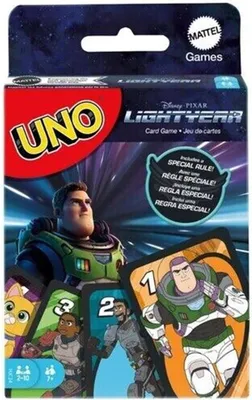 Obrázok produktu pre Mattel - UNO - Disney Pixar Lightyear Kartová hra Stolová hra