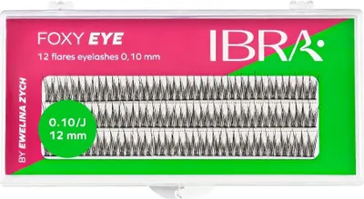 Produktbild von Ibra Foxy Eye Wimpernbüschel 12mm, 120 Stück