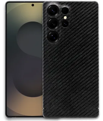Produktbild von Handyhülle für Galaxy S26 Ultra, Nevox Carbon Series Magnet, Schwarz