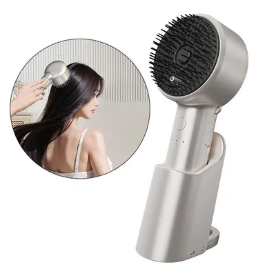 Produktbild von Elektrischer Kopfmassagegeräte, Haarbürste, Kopfhaut Massagebürste, Rotlicht Haarmassagebürste,Haaröl-Applikator,zum Entwirren und Pflegen