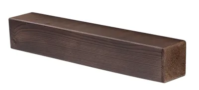 Produktbild von levandeo Wandregal Holz Massiv 60x10cm Nussbaum Farbig Wandboard Regal Vintage