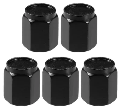 Image de Bouchons de valve universels pour pneus - Alliage d'aluminium, lot de 5