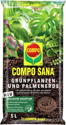 Artikelbild 1 von 'Grünpflanzen- und Palmenerde (5 l)' aus der Kategorie Palmenerden