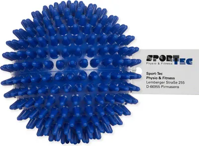 Produktbild von Igelball Massageball Reflexzonen Massage Selbstmassage mittel 10 cm blau