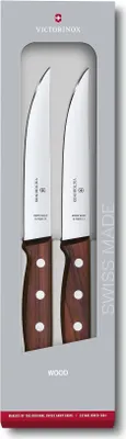 Produktbild von Victorinox Rosewood Steakmesser-Set 2-teilig Geschenkverpackung