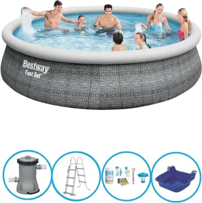 Obrázok produktu pre Bestway Pool Fast Set - 457x107 cm - S príslušenstvom
