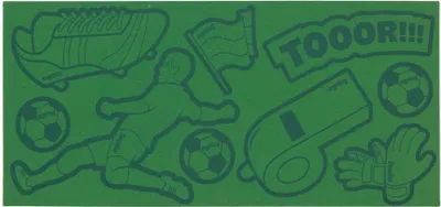 Produktbild von Ergobag Reflexie Sticker Set Fußball