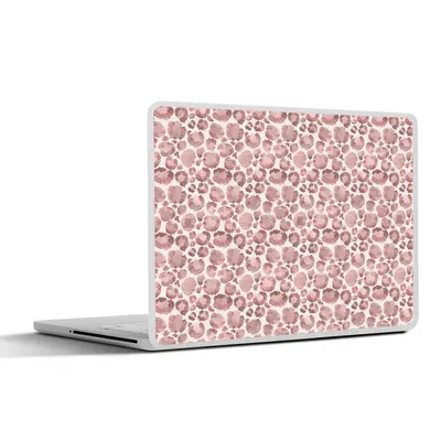 Produktbild von MuchoWow® Laptop Aufkleber Sticker Cover Pantherdruck - Rosa - Schick 32.5x23.5 cm - Sticker für Laptop - Selbstklebend