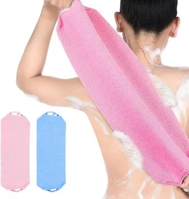 Obrázek produktu pro Zweisammen Exfoliační ručník do koupele – Hloubkově čistící ručník pro jemnou a čistou pokožku