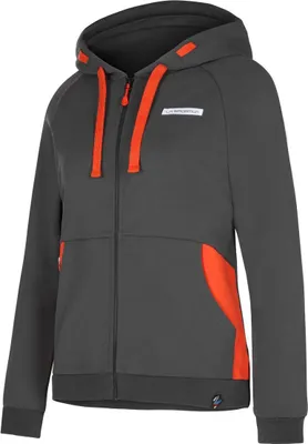 Produktbild von Kaos Hoody W, Pullover, Damen - La Sportiva, Größe:S, Farbe:900322 Carbon/Cherry Tomato