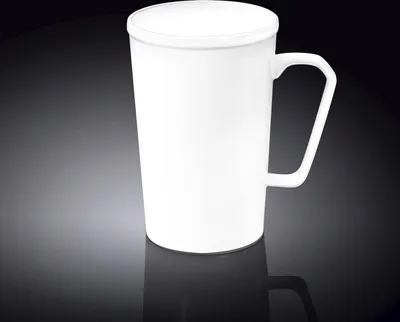 Zdjęcie produktu dla Kubek porcelanowy Wilmax, 420 ml, biały, WL-993089/A