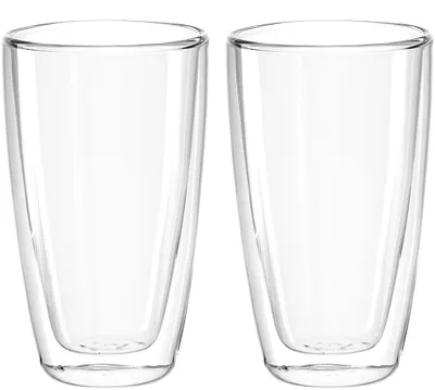 Produktbild von montana: :enjoy Doppelwandbecher, 2er Set, Glasbecher, Glastasse, Thermoglas, Doppelwandig, Glas, 230 ml, 057226