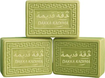 Produktbild von 3er Set Aleppo Seife – 100% Natur, vegan, handgemacht – Jasmin & Schwarzkümmel – je 80 g
