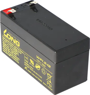 Produktbild von Kung Long WP1.2-12, 12Volt, 1.2Ah VDS G104002, Faston 4,8mm