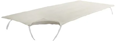 Molton Matratzenschoner 70x140 cm, Baumwolle, rohweiß