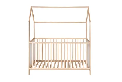 Produktbild von kindsgard Hausbett dromjehus 70 x 140 cm bicolor