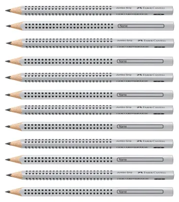 Produktbild von Faber-Castell - Bleistifte Jumbo Grip B, 12 Stück