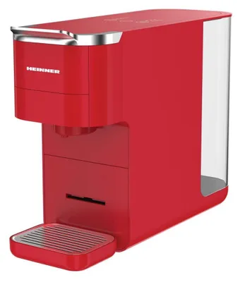 Zdjęcie produktu dla Heinner HEMC-DD15RED, ekspres do kawy na kapsułki, 1,5 l, 1525 W, czerwony