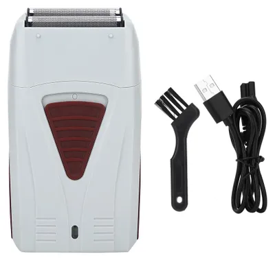 Produktbild von USB wiederaufladbarer elektrischer Rasierer-Bartschneider für Rasiermesser, Grau