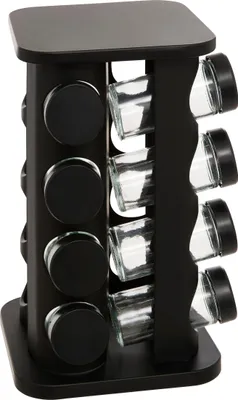 Image de 5 five simply smart - Porte-épices 16 emplacements, noir