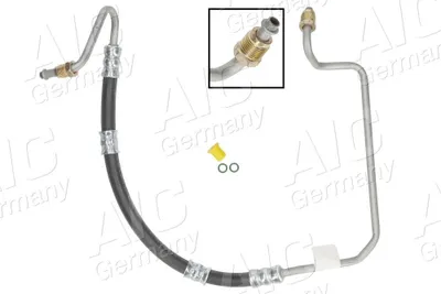 Produktbild von AIC 58441 Servoleitung für OPEL Astra G CC (T98) von Hydraulikpumpe nach Lenkgetriebe