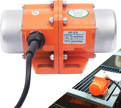 Obrázek produktu pro Vibrační motor 1-fázový 90W asynchronní vibrační motor 3000 ot/min 220V