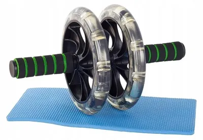 Produktbild von Doppeltes Trainingsrad + Matte