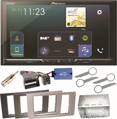 Produktbild von Pioneer SPH-DA230DAB Bluetooth USB Einbauset für Ford Focus Fusion Galaxy S-Max
