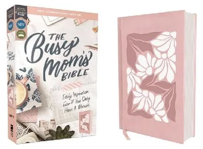 Produktbild von Niv, the Busy Mom's Bible, Leathersoft Over Board, Pink, Red Letter, Comfort Print