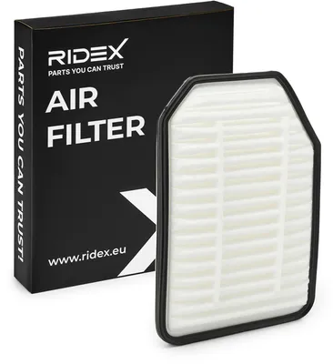 Produktbild von RIDEX 8A0455 Luftfilter für JEEP WRANGLER III (JK)