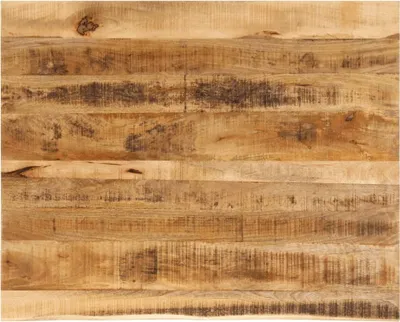 Produktbild von Tischplatte 90x80x3,8 cm Baumkante Massivholz Raues Mangoholz