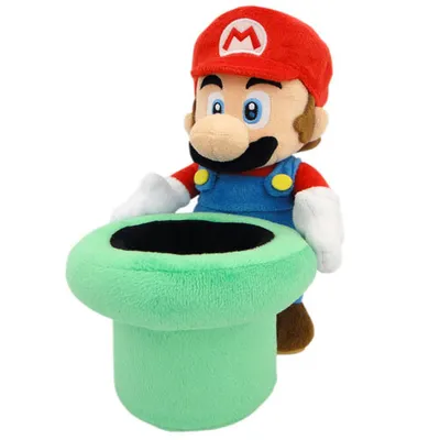 Immagine prodotto di Merc Nintendo Peluche Mario con tubo 26 cm