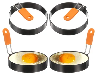 Immagine prodotto di Solidchoice - Set di 4 spatole in acciaio inossidabile per uova e pancake