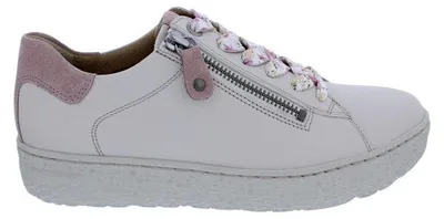 Produktbild von Hartjes Halbschuh Phil Shoe 162.1401/1332.46, Glattleder mit Velour Details, Beige-Altrosa, Weite H, Fußbett zum Wechseln 41