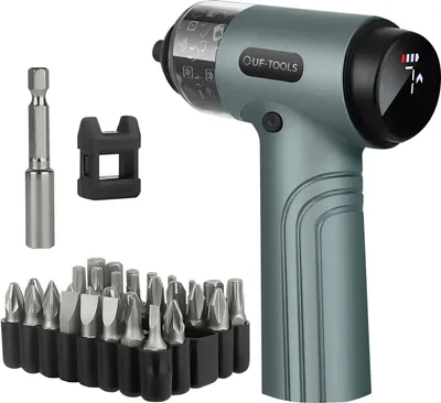 Obrázek produktu pro UF-Tools, elektrický šroubovák 36 v 1 s LED světlem, černý