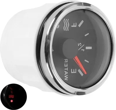 Obrázok produktu pre Meradlo hladiny vody 52 mm, čierne, 9–30 V DC, inteligentný alarm