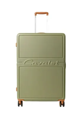 Produktbild von Grüne Koffer 75 cm, großer Hartschalenkoffer Trolley Cavalet bei Bowatex