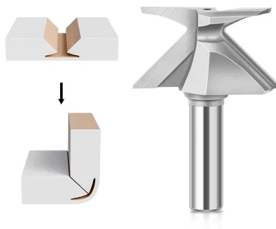 Immagine prodotto di Solidchoice - Fresa per lavorazione del legno, diametro 1/2 pollice, ideale per incisioni