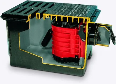 Produktbild von KESSEL 28450 - Rückstaupumpanlage Pumpfix S für Bodenplatte