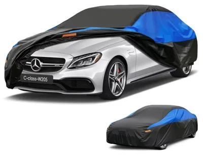 Immagine prodotto di Copertura impermeabile e traspirante per auto, adatta per la Mercedes-Benz Classe C Coupé (C205) (2014-2021), disponibile nei colori nero e blu