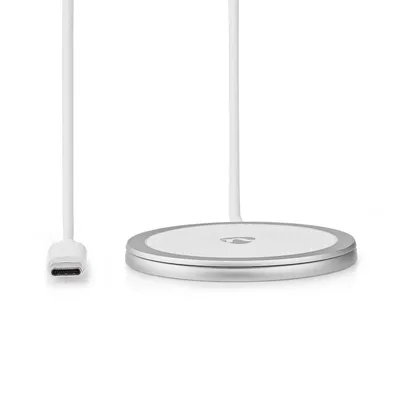 Image de Chargement sans fil | Support | 5 / 7,5 / 10 / 15 W | 1,0 / 1,1 / 1,67 / 2 A | Câble inclus | USB Type-C™ | 1,00m