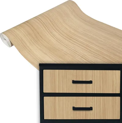 Produktbild von Klebefolie Möbel 90x100 cm - Tropea Eiche  - Möbelfolie selbstklebend in Holzoptik - Folie für Möbel zur schnellen Renovierung von Türen, Schränken und Regalen - Möbelfolie dekorativ und pflegeleicht
