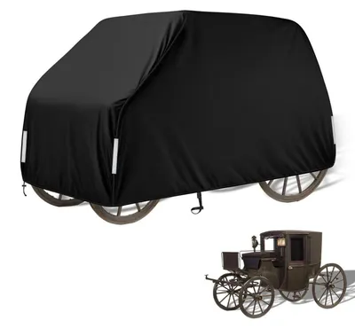 Obrázek produktu pro Plachta na přívěs pro koně, materiál 420D Oxford, UV ochrana, voděodolná, prachuvzdorná, rozměry 350x180x200 cm