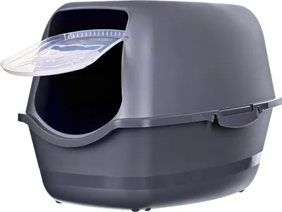 Produktbild von DIAMENTIQ BAYA anthrazit - Katzentoilette