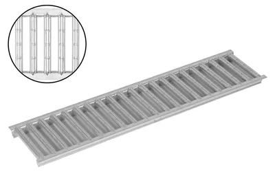 Obrázek produktu pro ACO Self® Rošt Tyčový rošt Pozinkovaná ocel 50 cm Žlabový rošt Náhradní rošt Rošt pro podlahový žlab Obj. č. Č. 38517