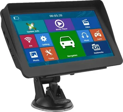 Image de Navigation GPS, écran tactile 7 pouces, transmetteur FM, Europe