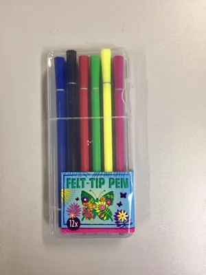Immagine prodotto di Grafix Evidenziatore Fineliner 12 in astuccio