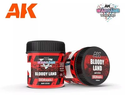 Imagen del producto de AK Interactive AK1232 - Bloody Land, 100 ml - Nuevo