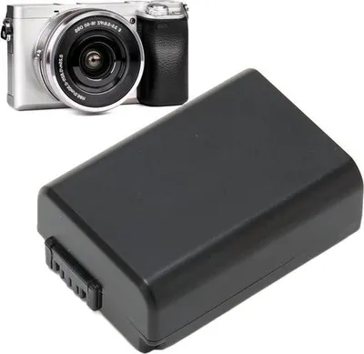 Obrázek produktu pro Baterie do fotoaparátu Sony NP-FW50 – A6000, A6400, A7 II, A6300, A6100, A5100, ZV-10 – vysokokapacitní 1080 mAh – náhradní.
